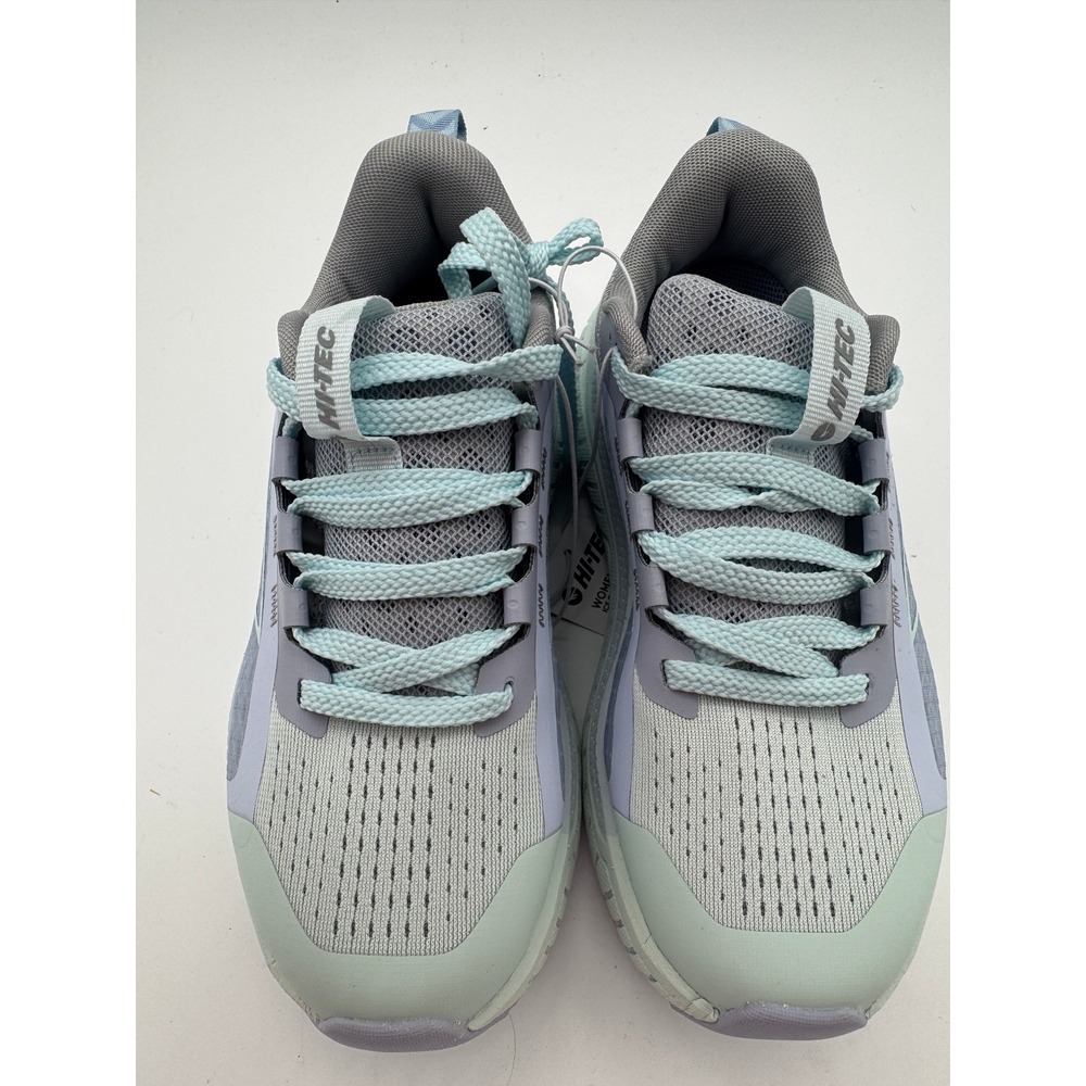 Hi-Tec Women's Running Shoes Size 6 Gray Blue Athletic Sneakers Lightweight - Picture 4 of 8
